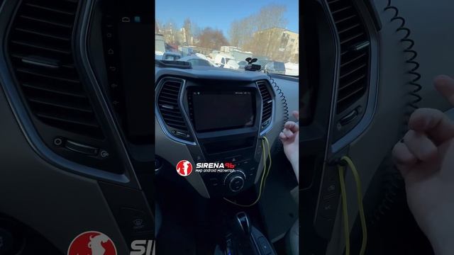 Android магнитола в Hyundai Santa-Fe 3 от SIRENA смотреть онлайн