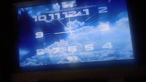 Конец программы «Голос 60+», часы и начало программы «Вос