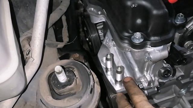KIA Sportage 2012год, 2л,G4KD. Установка нового двигателя.