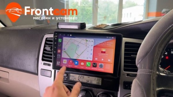 Магнитола Canbox H-Line 4196 для Toyota Hilux Surf на ANDROID