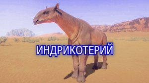 Индрикотерий. Гигантский предок носорога. Вымершие животные. Видео про животных