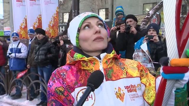Тюмень. Часть 2. Эстафета олимпийского огня. 11.12.2013.День 66. смотреть онлайн