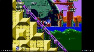 играем в соник 3 прототип (2 часть)