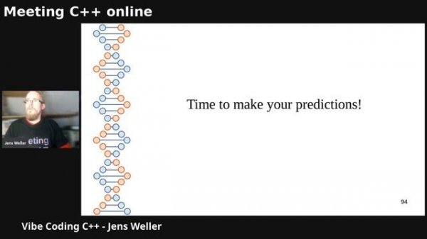 Vibe Coding C++ — Йенс Веллер — Meeting C++ online