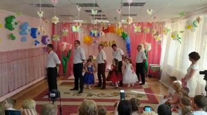 Танец с папами на выпускном. 2019 г. У дочки папины глаза
