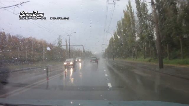 Видеорегистратор AdvoCam-FD4 Profi. ТЕСТ 2: дождливый день смотреть онлайн