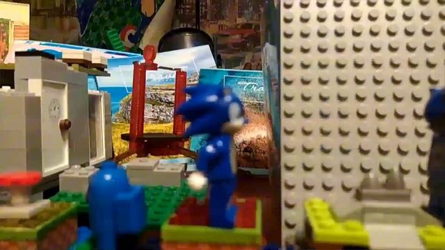 Lego Sonic Animation анимация Соник