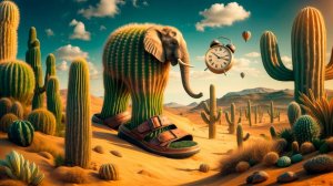 LIRILI LARILA ELEPHANT 🌵🐘 4K - ТОТ САМЫЙ ИТАЛЬЯНСКИЙ МЕМ В HD! #ORIGINALMEME