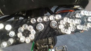 Самодельной ближний свет 20w на велосипед(велосипед в с