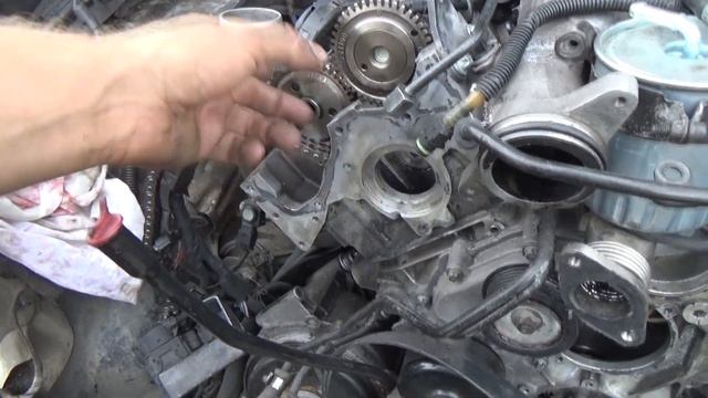 Mercedes-Benz OM 628 замена цепи Mercedes-Benz OM 628 chain replacement смотреть онлайн