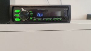Pioneer MVH-170UBG с установленным Bluetooth модулем.
