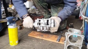 Ветерок-12  сборка коленвала часть -2