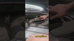 Замена воздушного фильтра Киа Соренто 2 (Kia Sorento xm)