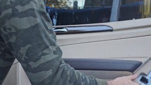 Как снять обшивку / карту двери ( заднюю ) Мерседес х166 GL