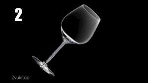 Звук разбитого бокала, стекла (2 варианта)