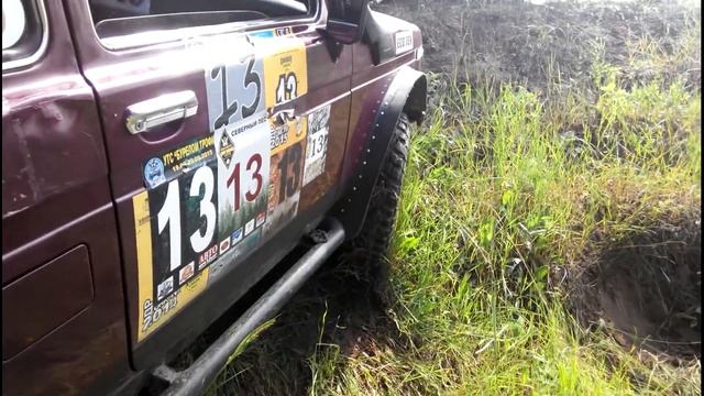 Тест лебёдки T-Max 9500 на Ниве в базе смотреть онлайн