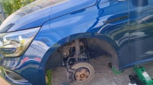 Замена масла в коробке робот DW5 7ст Рено Меган 4 2019 г.