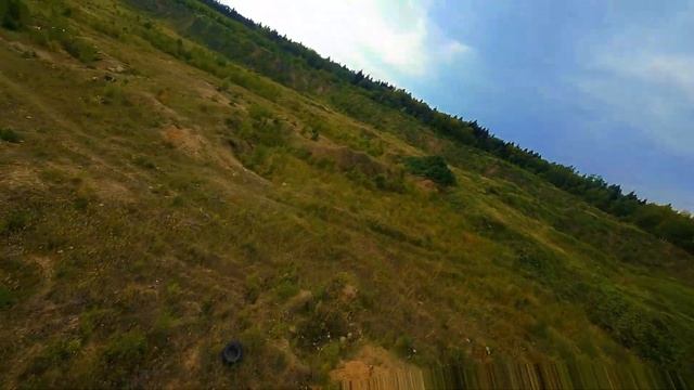Тест полет FPV дрона Avata, управление камерой очками. смотреть онлайн