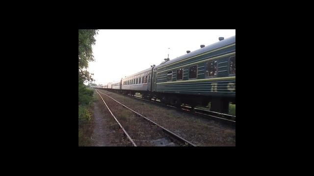 Поезд №298 Псков – Москва, 2011 год. ТЭП70-0248 смотреть онлайн