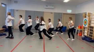 Флешмоб  воспитателей  в ДОУ «Хорошие девчата»
