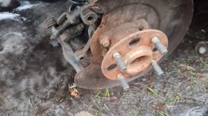 ЗАМЕНА ЗАДНЕЙ СТУПИЦЫ КИА РИО 3 НУ И ПОЧТИ ВСЕ КИА. ХЕНД