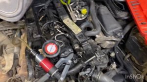 Диагностика двигателя / турбин / Mercedes om651 BITURBO