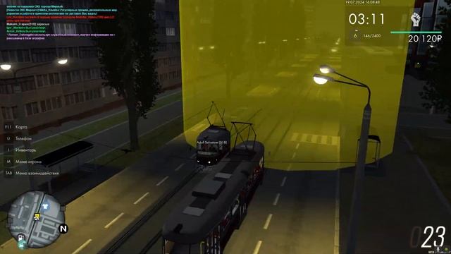 ВОДИТЕЛЬ ТРАМВАЯ НА ПРОВИНЦИИ! (MTA Province) смотреть онлайн