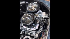 Hyundai Santa Fe IV замена bi led линз afs afsl