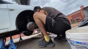 Hyundai Solaris Замена сальник коленвала