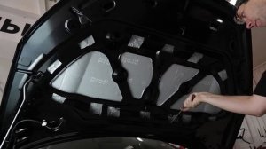 Шумоизоляция капота, шумоизоляция крышки багажника — зачем и как правильно?