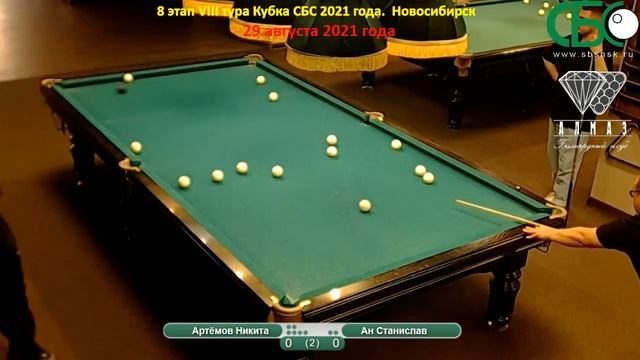 Ан - Артемов. 1 этап IX тура Кубка СБС 2021 года