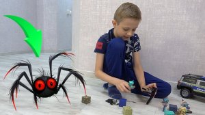 ПАУК ВОРИШКА против Даника! Смешное видео для деток