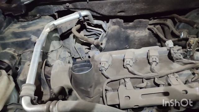 Nissan Qashqai 1.6 HR16DE замена свечей зажигания