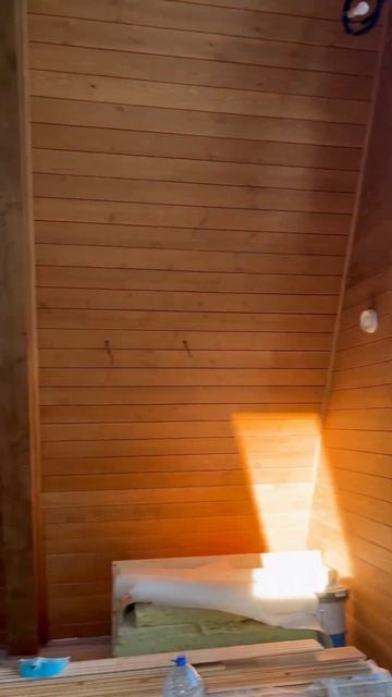 обзор первого этажа a-frame #aframe #домшалаш #каркасныйдом #? смотреть онлайн