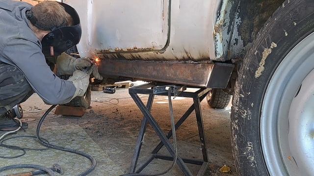 нива порог из проф трубы 80*80 смотреть онлайн