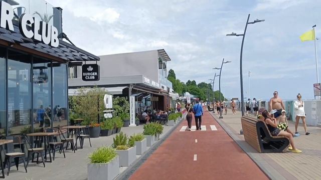 Вело прогулка по Имеретинскому курорту до пляжа крыль смотреть онлайн