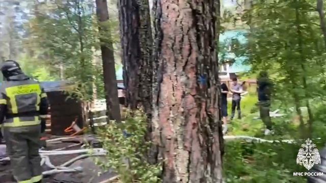 Пожар в Республике Алтай смотреть онлайн
