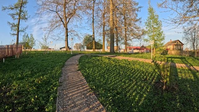 г. Тотьма-прогулка Кокоревский сад 🌲 смотреть онлайн