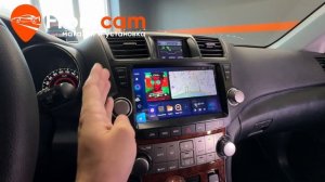 Магнитола Teyes CC3 360 для Toyota Highlander 2 (U40) на ANDROID с системой