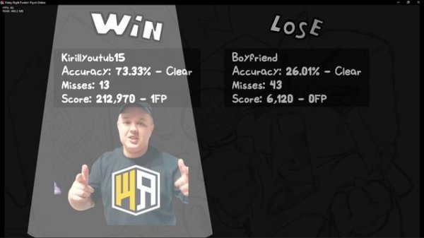 Domer Grief vs NELL Gamers in FNF by kirillyoutube1515