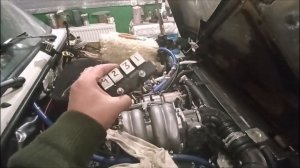 НИВА21214М замена успокоителя ГРМ. День1.