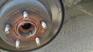 ЗАМЕНА ЗАДНИХ ТОРМОЗНЫХ ДИСКОВ Chevrolet Cruze 1.8