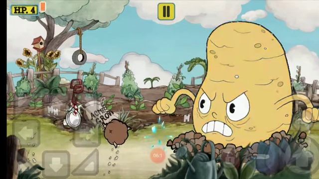 Cuphead прохождение #1 Туториал и первая попытка смотреть онлайн