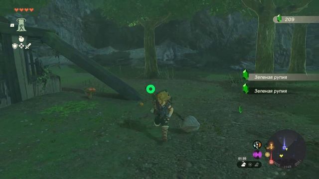 The Legend Of Zelda: Tears Of The Kingdom - вышка Ополиная. Popla Foothills Skyview Tower.