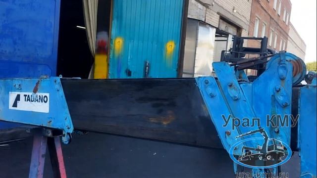 КМУ TADANO SZ305R ПРОВЕРКА НА ГИДРОСТЕНДЕ (300912) смотреть онлайн