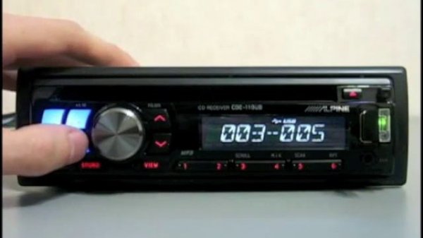 Автомагнитола Alpine CDE-110UB