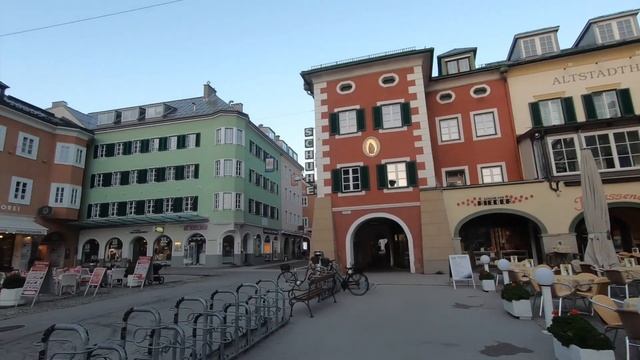 Приехали в Лиенц в АУДИ центр менять колеса . Прогулка смотреть онлайн