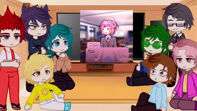 ✨/Реакция 13 карт на doki doki literature club (DDIC/ДДЛК)/✨ смотреть онлайн