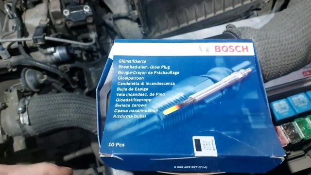 Дизель D4EA (2.0 112 л/с) Свечи накала. смотреть онлайн