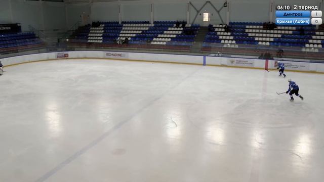 ХК Дмитров - Крылья (Лобня) 2007 г.р. смотреть онлайн